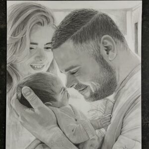 Graphiet tekening Liora en Marco